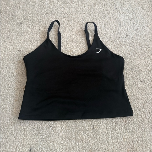 Black Gymshark Tank - Picture 1 of 2